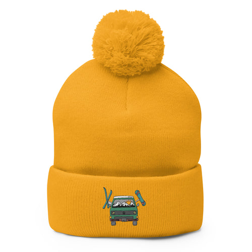 Shred Van Pom-Pom Beanie