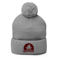 Thumbnail of Westy Life Camp Fire Embroidered Pom-Pom Beanie