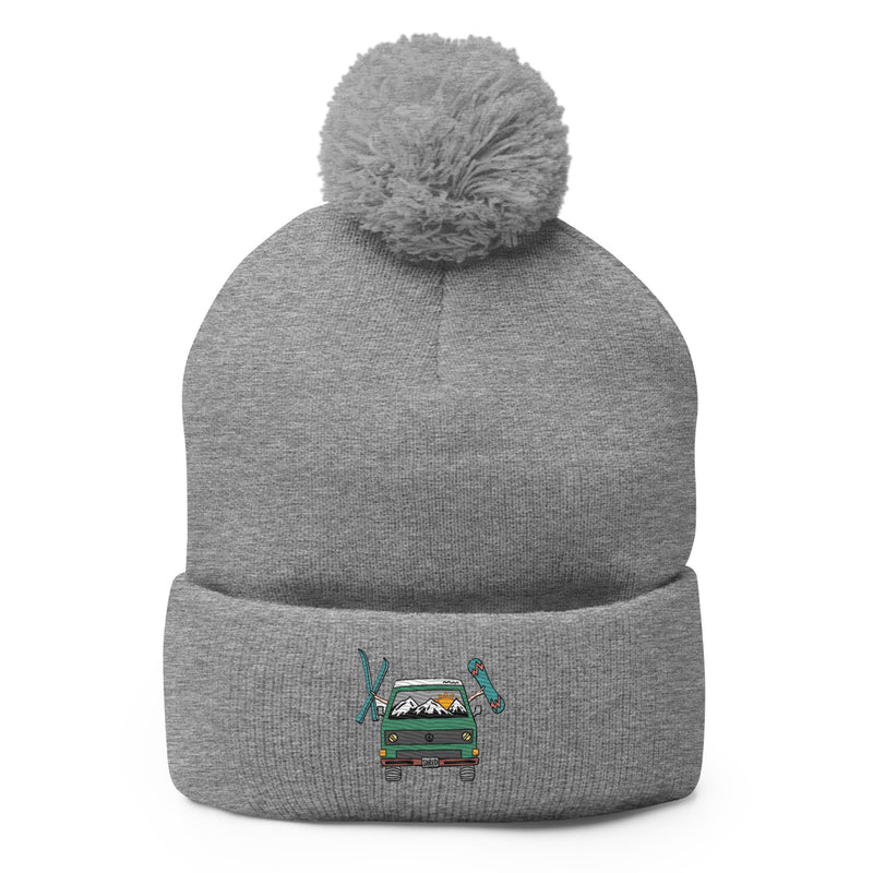 Shred Van Pom-Pom Beanie