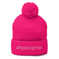 Thumbnail of Syncro Script Pom-Pom Beanie