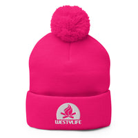 Thumbnail of Westy Life Camp Fire Embroidered Pom-Pom Beanie