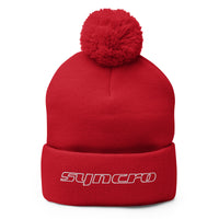 Thumbnail of Syncro Script Pom-Pom Beanie