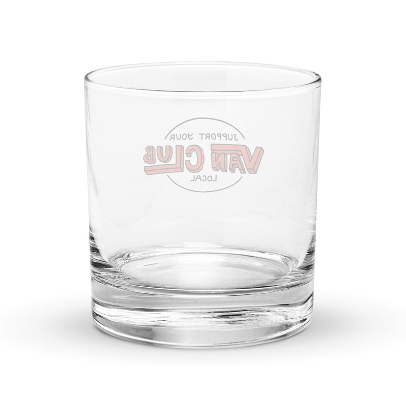 Support Your Local Van Club Red Rocks Glass