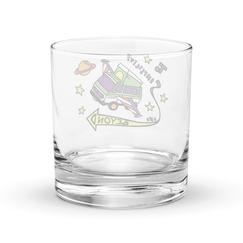 Van Lightyear Rocks Glass