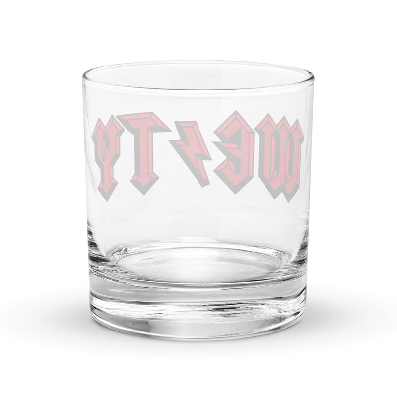 High Voltage Westy Rocks Glass