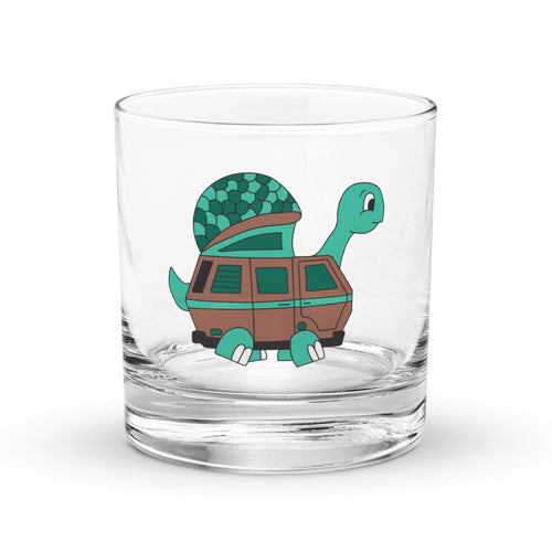 Tom Turtle Rocks Glass