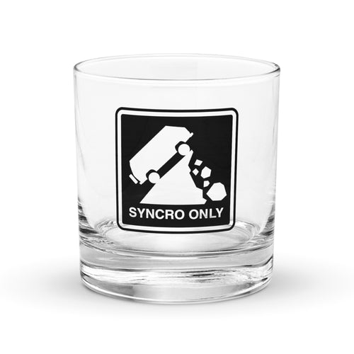 Syncro Only Rocks Glass