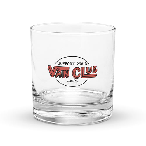 Support Your Local Van Club Red Rocks Glass