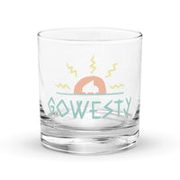 Thumbnail of MAK GoWesty Logo Rocks Glass