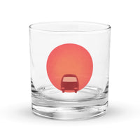 Thumbnail of Sunset Bus Rocks Glass