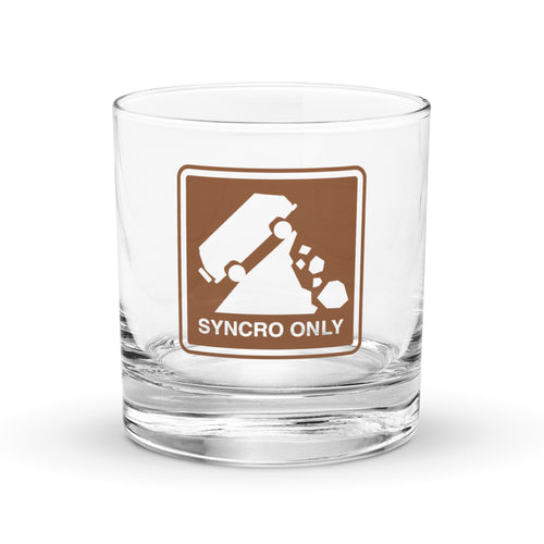 Syncro Only Rocks Glass