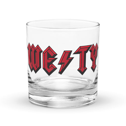 High Voltage Westy Rocks Glass