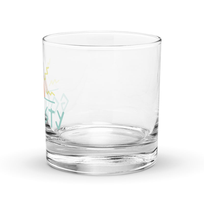 MAK GoWesty Logo Rocks Glass