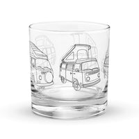 Thumbnail of Van Evolution Line Art Rocks Glass