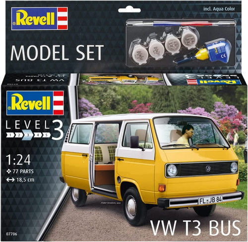 Revell Volkswagen T3 Vanagon Hard Top Model Van