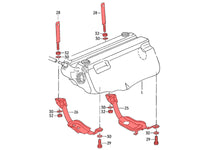 Thumbnail of Fuel Tank Saddle and Strap Set (Stainless) [Syncro]