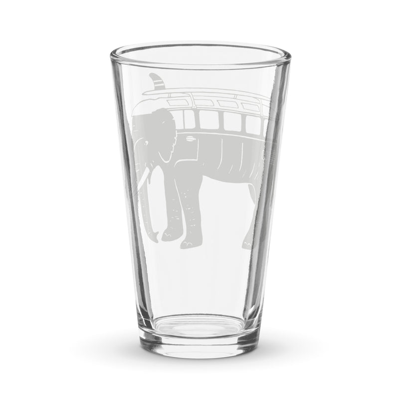 Easy Ride Elephant Shaker Pint Glass