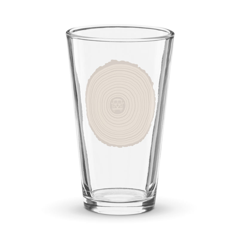 Origin Tree Ring Shaker Pint Glass