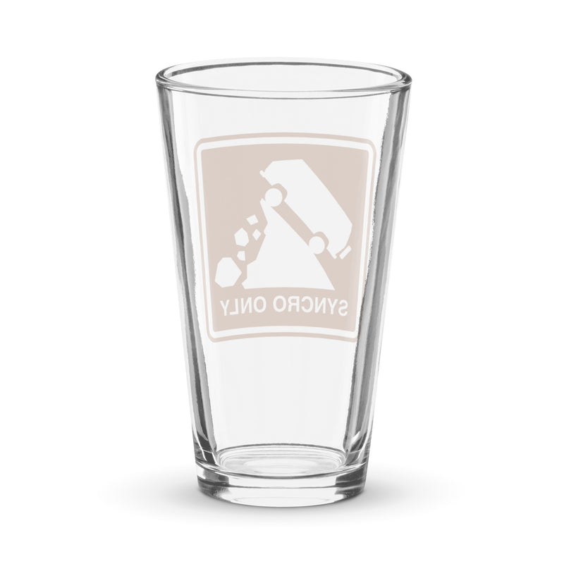 Syncro Only Shaker Pint Glass