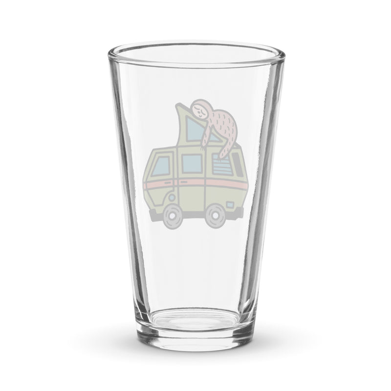 Stewie Sloth Shaker Pint Glass