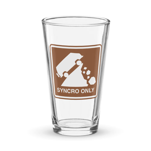 Syncro Only Shaker Pint Glass