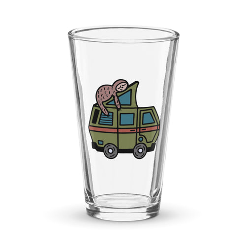 Stewie Sloth Shaker Pint Glass