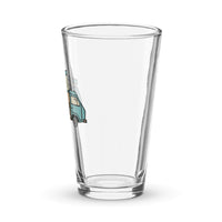 Thumbnail of Dog in Van Shaker Pint Glass