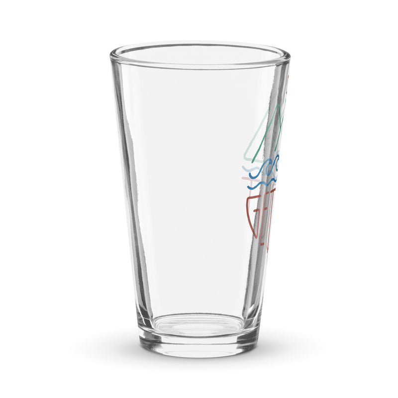 Get Out Shaker Pint Glass