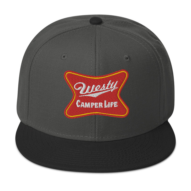 Westy Camper Life Snapback Hat