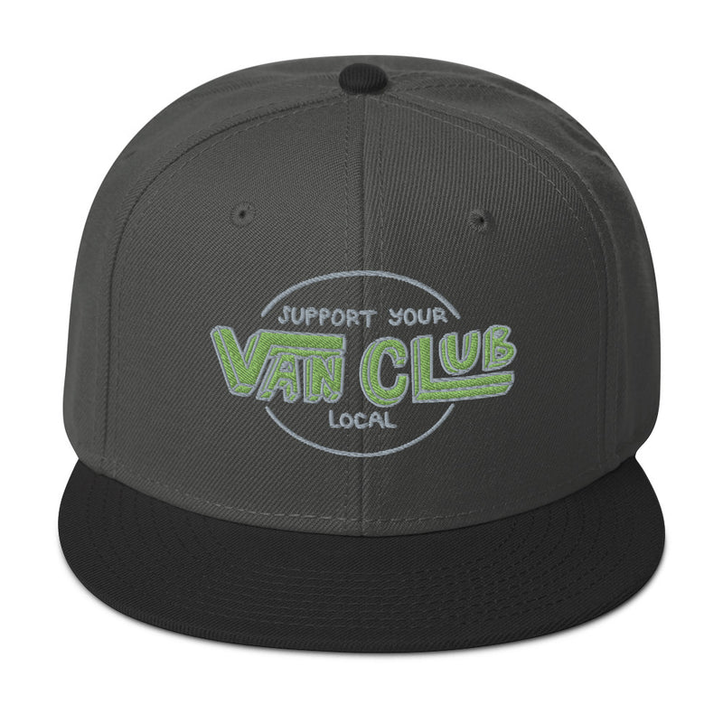 Soutenez votre chapeau Snapback Van Club local