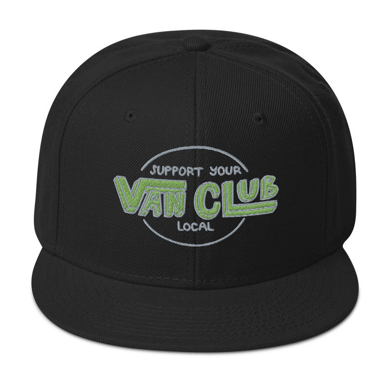 Soutenez votre chapeau Snapback Van Club local