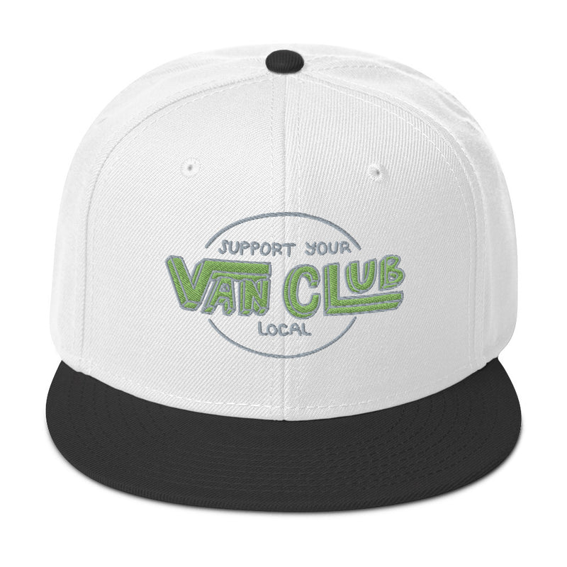 Soutenez votre chapeau Snapback Van Club local