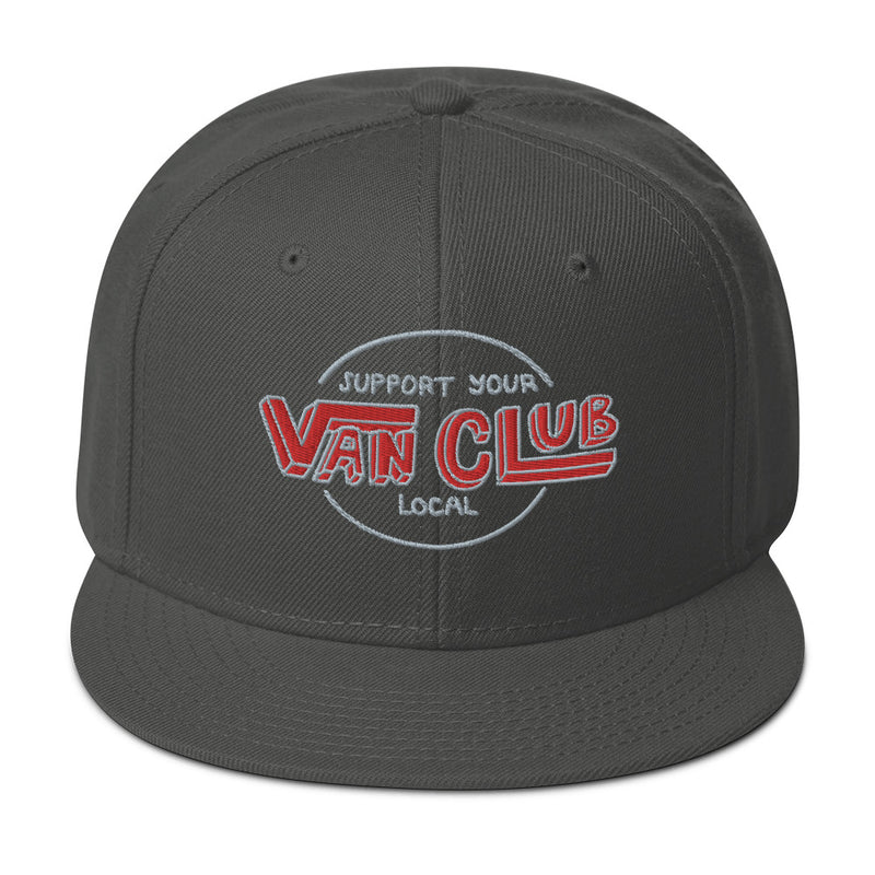 Soutenez votre chapeau Snapback Van Club local