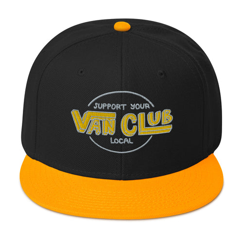 Soutenez votre chapeau Snapback Van Club local