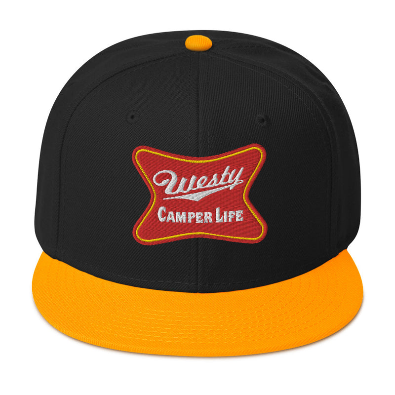 Westy Camper Life Snapback Hat