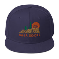 Thumbnail of Baja Rocks Snapback Hat