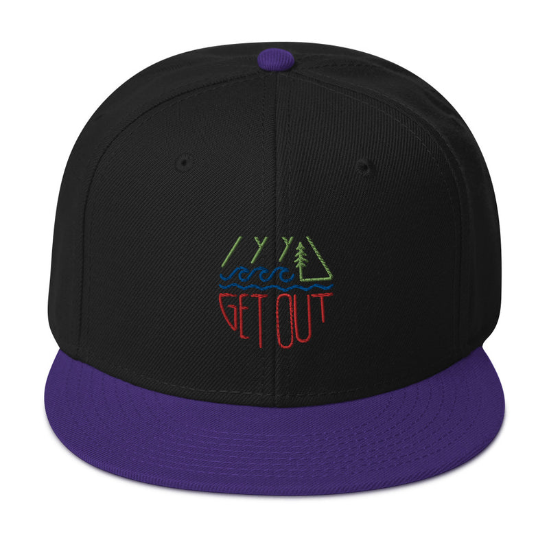 Get Out Snapback Hat