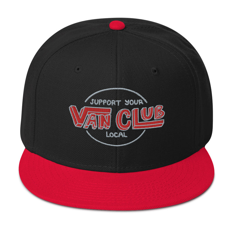 Soutenez votre chapeau Snapback Van Club local