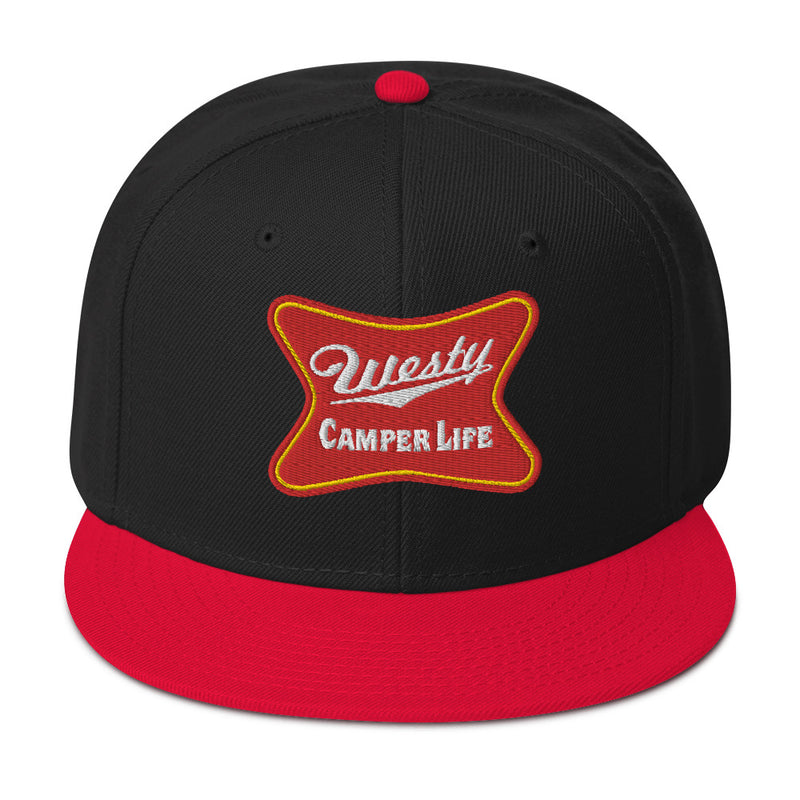 Westy Camper Life Snapback Hat