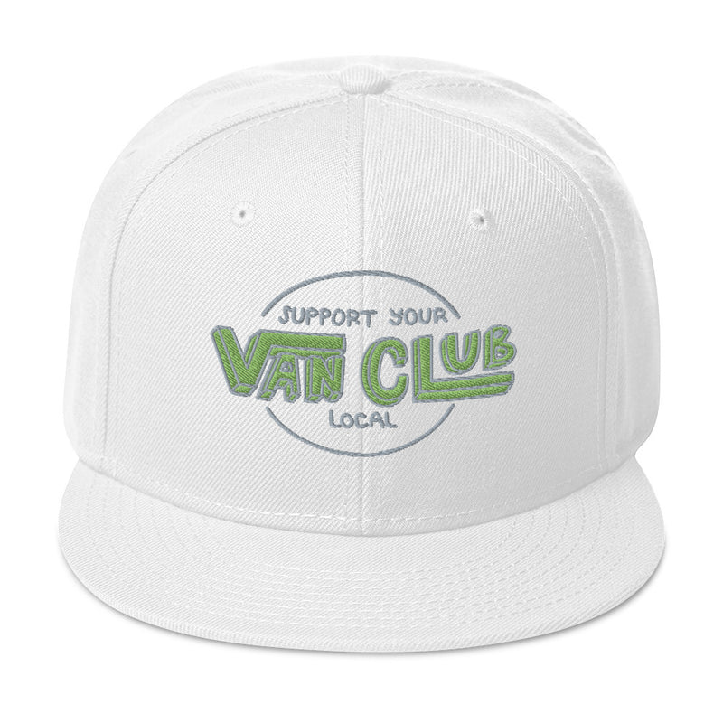 Soutenez votre chapeau Snapback Van Club local