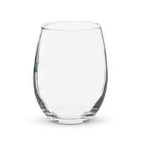 Thumbnail of Dog in Van Stemless Wine Glass