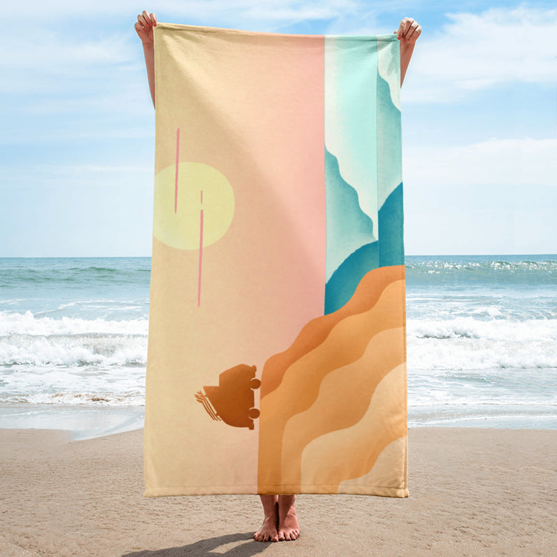 Baja Surf Beach Towel