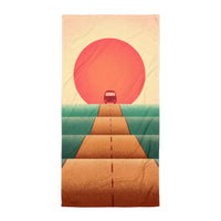 Thumbnail of Serviette de plage Sunset Road