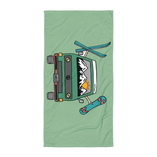 Shred Van Beach Towel