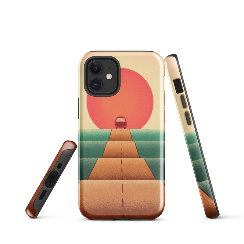 Sunset Road Tough Case for iPhone®