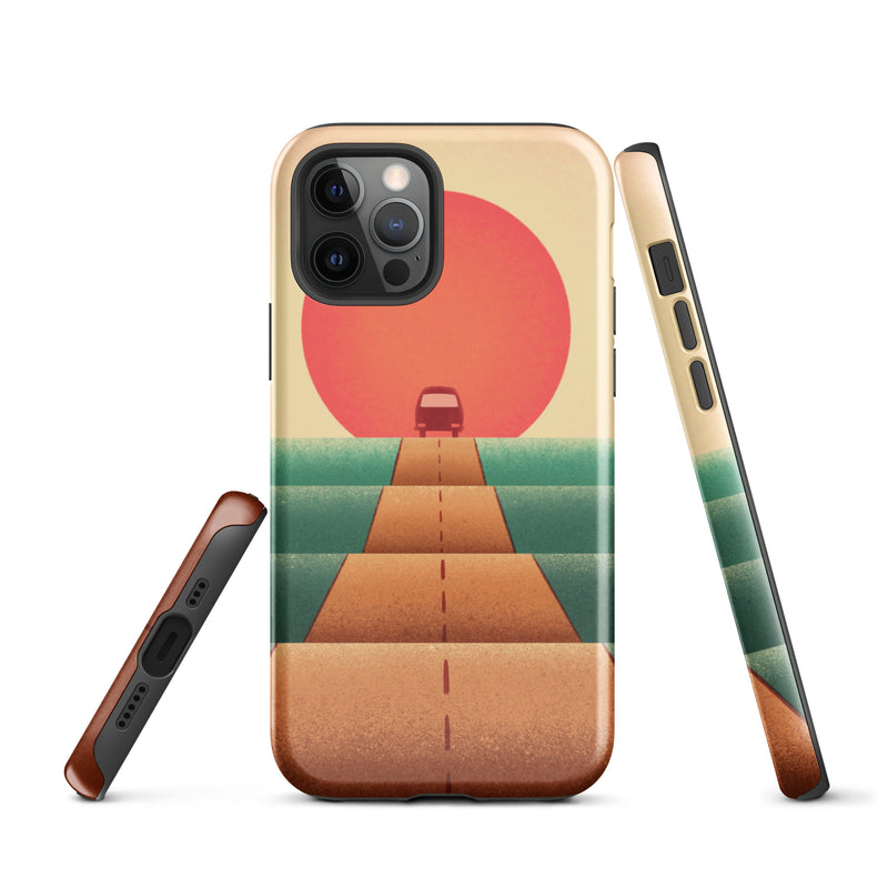 Sunset Road Tough Case for iPhone®