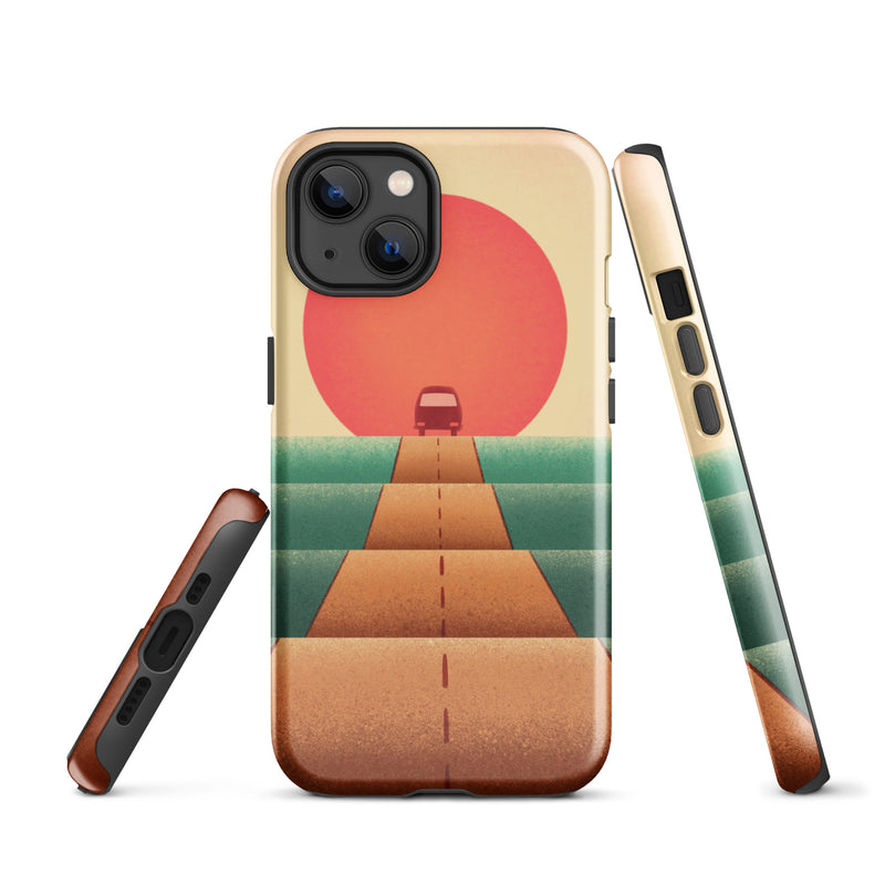 Sunset Road Tough Case for iPhone®