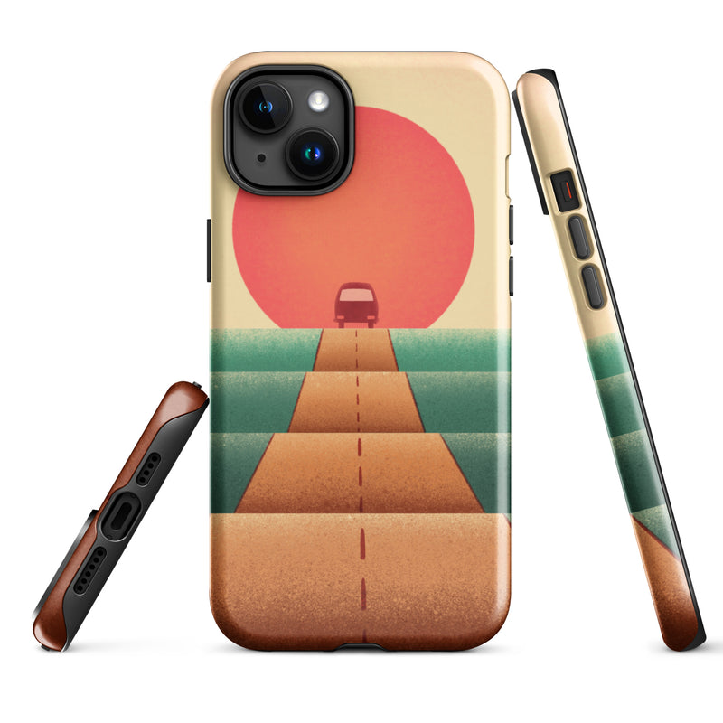 Sunset Road Tough Case for iPhone®