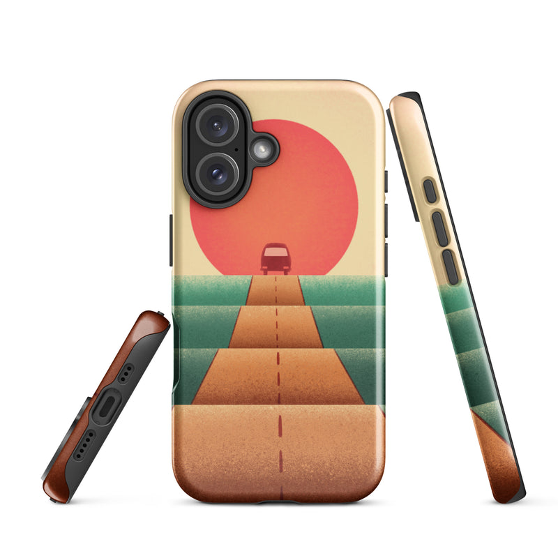 Sunset Road Tough Case for iPhone®