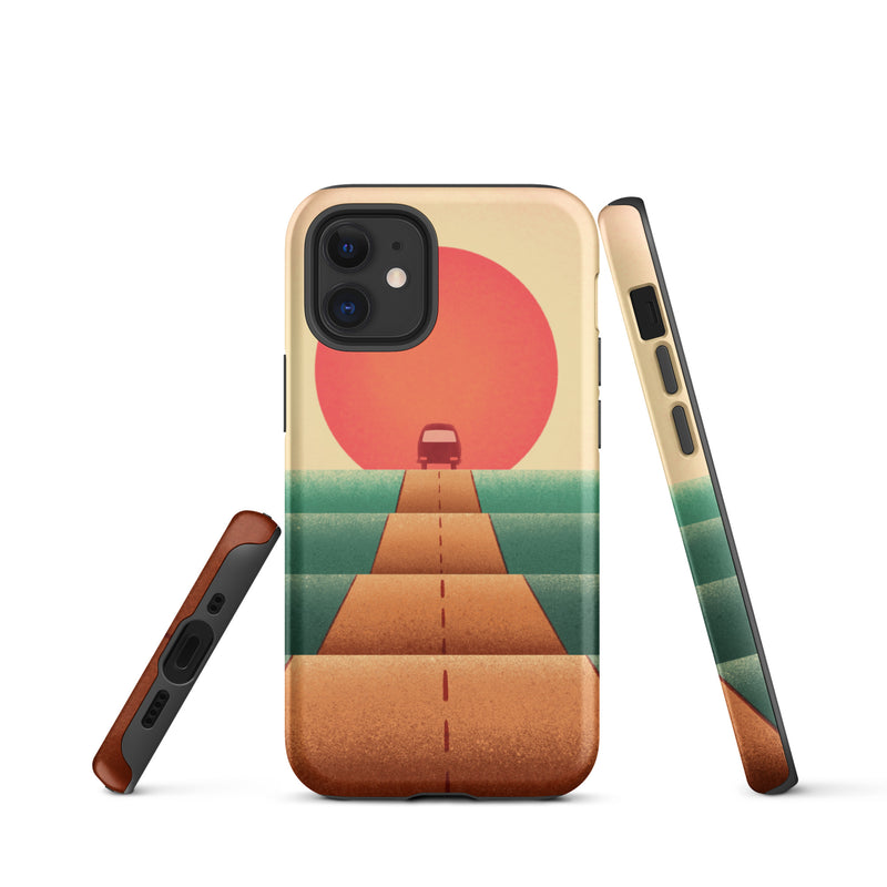 Sunset Road Tough Case for iPhone®